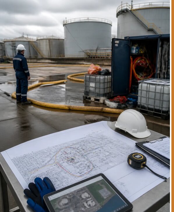 Разработка плана ликвидации разливов нефти в Норильске